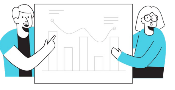 Illustration, issue du guide pratique, représentant la communication dans un projet IT.